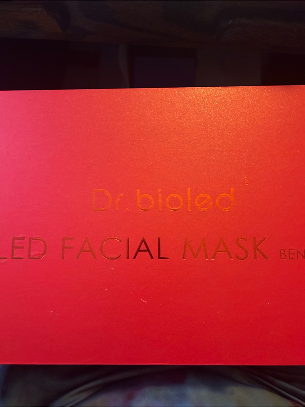 Red LED Facial Mask for Women - At-Home Light Therapy